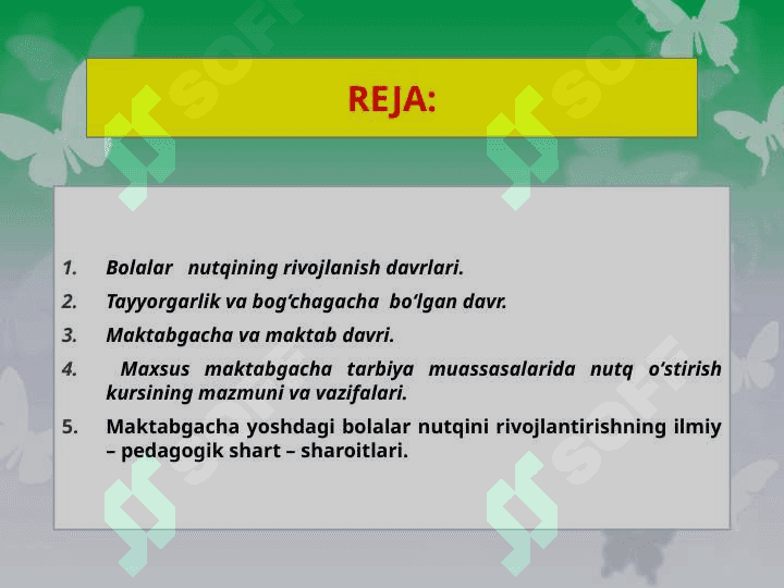 Maktabgacha yoshdagi bolalar nutqini rivojlantirishning ilmiy-pedagogik shart-sharoitlari 2