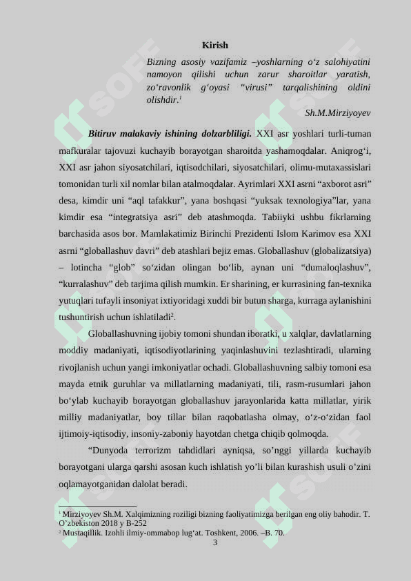 BUGUNGI DUNYONING G’OYAVIY MANZARASI 3