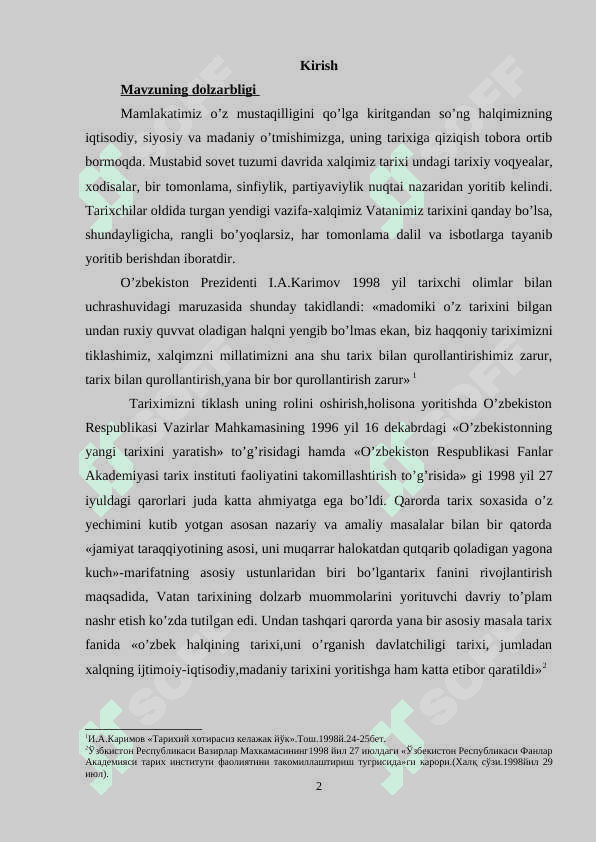 XX asrning 60-70 yillarida O’zbekistonda paxta  yakkahokimligining kuchayishi va uning  salbiy oqibatlari 2