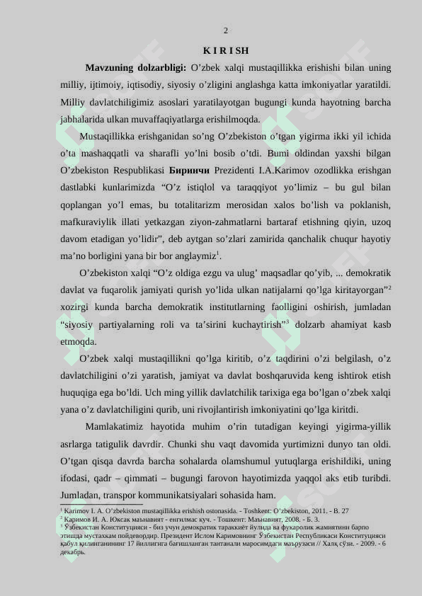 O'ZBEKISTON TEMIR YO’LLARI MUSTABID VA MUSTAQILLIK YILLARIDA QIYOSIY TAHLIL 2