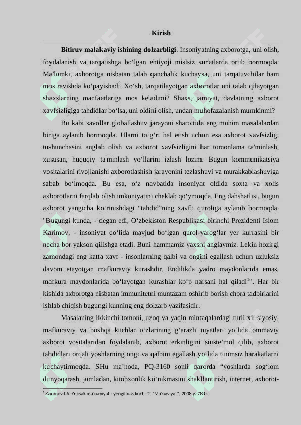 Axborotlashgan jamiyatda yoshlarda “axborot axloqi”ni shakllantirish asoslari 2