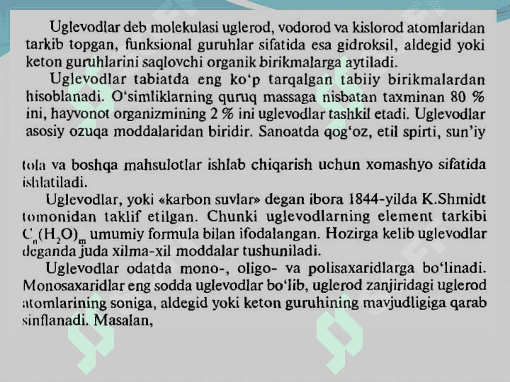 Uglevodlar 8