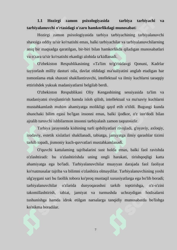 MAKTABGACHA YOSHDAGI BOLALARNI TARBIYALASHNING MAZMUN VA METODLARI 7
