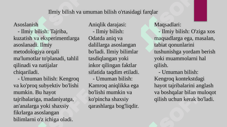 Ilmiy bilishning metodik asoslari 3