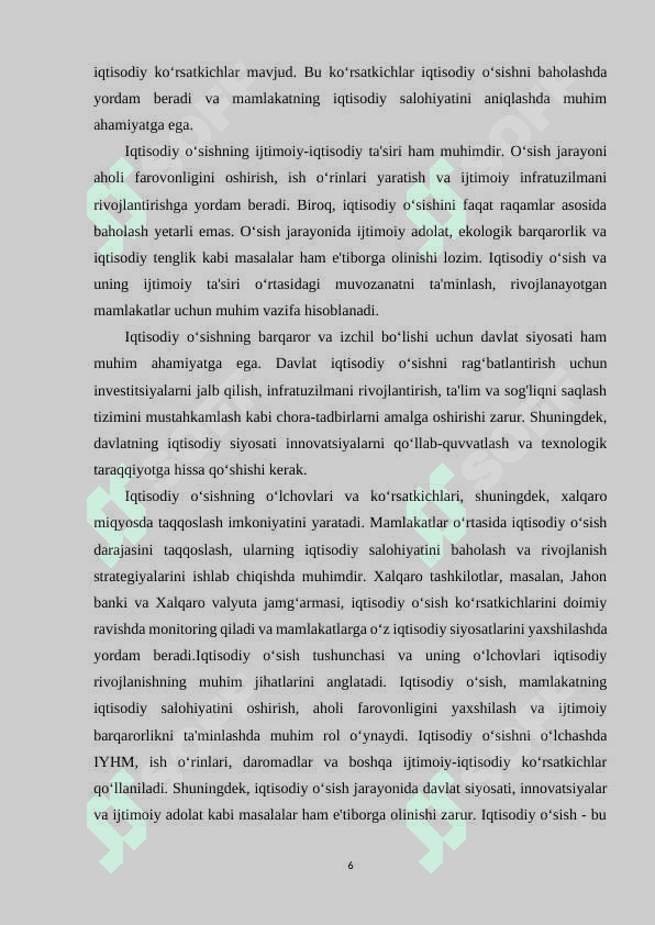 IQTISODIY O‘SISH VA MILLIY BOYLIK. 5