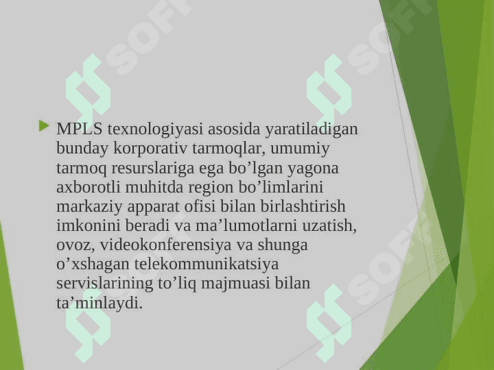 MPLS texnologiyasi 8