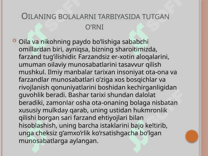 Ota-onalar gender sotsializatsiyasi agentlari sifatida 3