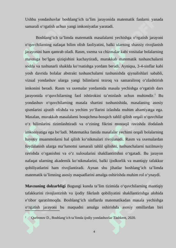 3-4sinflarda rasm sxema chizma asosida matematikadan masala yechishga  o’rgatish  k.docx 4