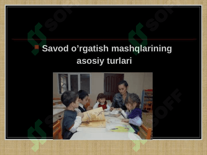 SAVOD O’RGATISH METODLARINING QIYOSIY-TANQIDIY TAHLILI 2