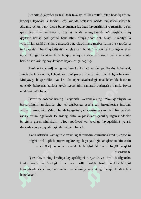 Bank mijozining kreditga layoqatliligini tahlili k.docx 6