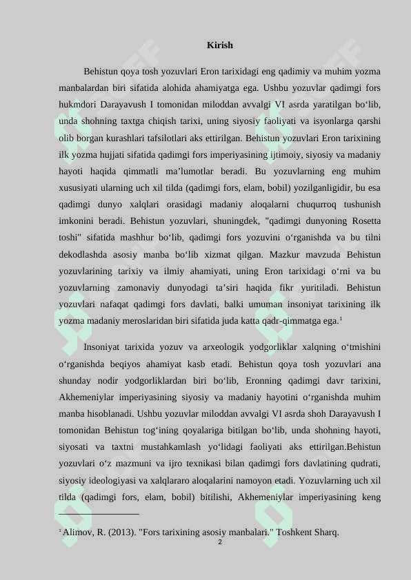 Behustin qoya tosh yozuvlari Eron tarixiga oid ilk yozma manba sifatida K.docx 2