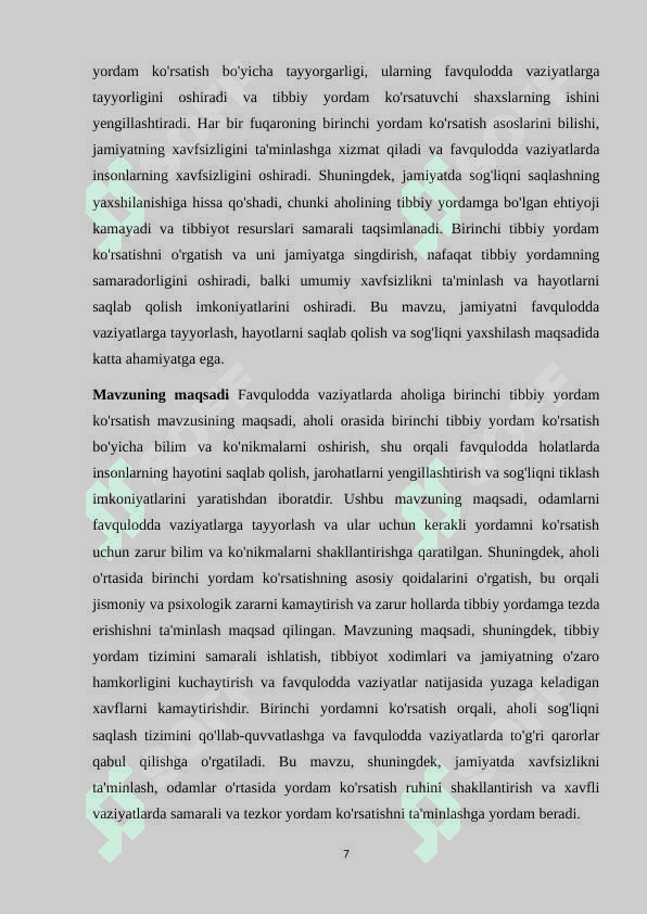 Favqulodda vaziyatlarda aholiga birinchi tibbiy yordam tashkil etish K.docx 7