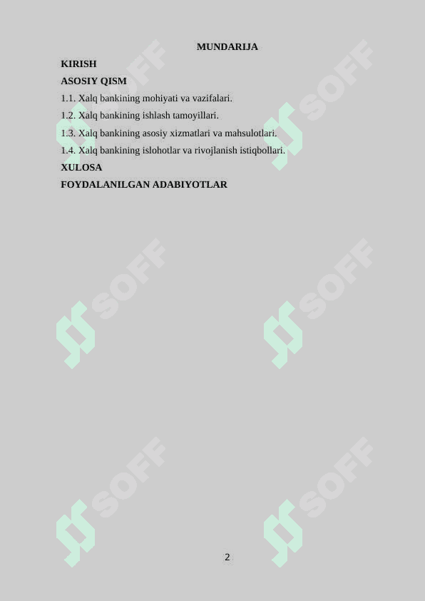 XALQ BANKI ISHLASH PRINSIPI 2