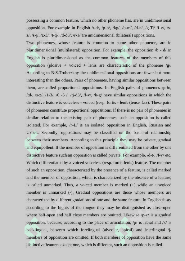 The Prague  phonology school coursework 8