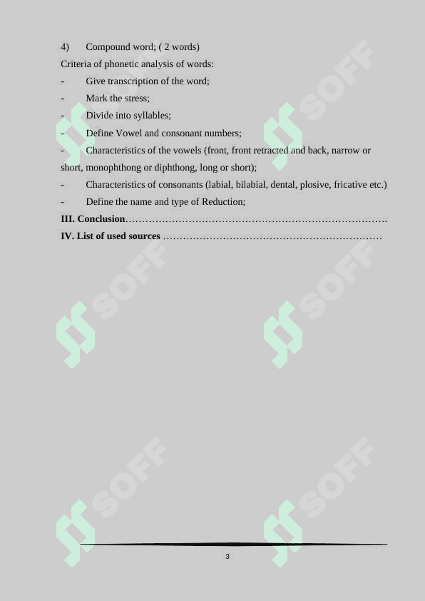 Methods of phonetic investigation 3