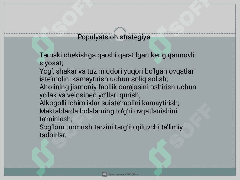 Yurak qon tomir tizimi kasalliklari
bilan kasallangan bemorlarni
parvarishi va kuzatish. Arterial
gipertenziya, yurak va tomir
yetishmovchiliklari haqida tushuncha 5