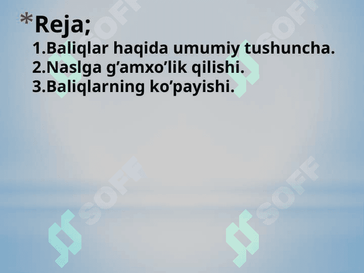 baliqlarning ko’payishi 2