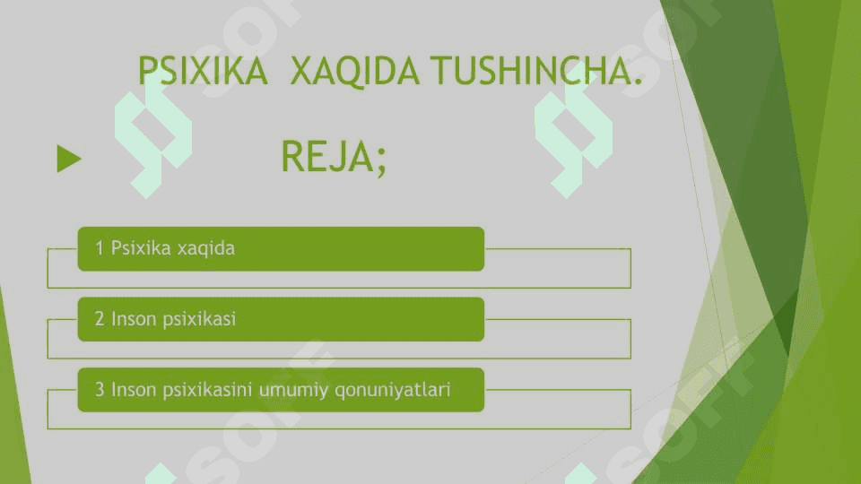 Psixik jarayonlar 2