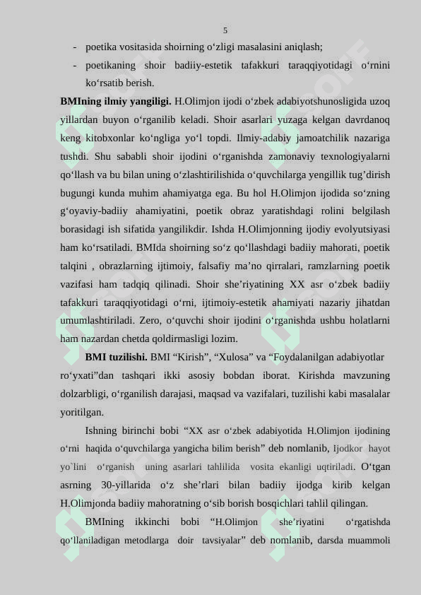 Hamid Olimjon hayoti va ijodini o‘qitishda ZPT ning o‘rni 5
