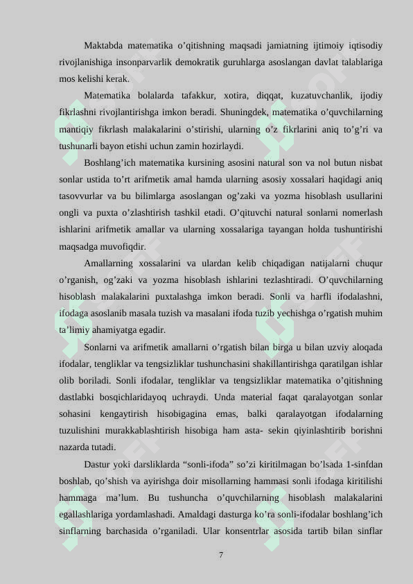 IV sinfda matnli masalalar ustida ishlash 6
