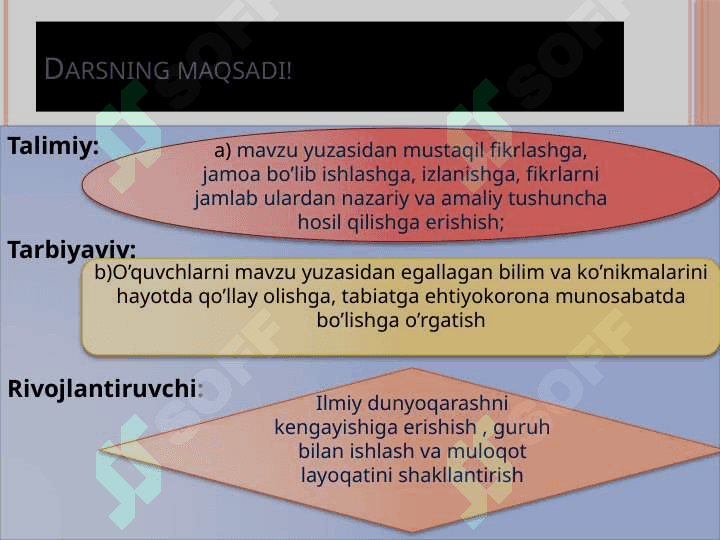 ORGANIZMLARNING JINSSIZ KO'PAYISHI MAVZUSIDAGI BIR SOATLIK DARS ISHLANMA 3