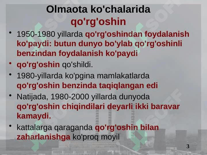 atmosferaga chiqarib yuboriladigan ifloslantiruvchi moddalar chiqindilarini hisoblash namunalari 3