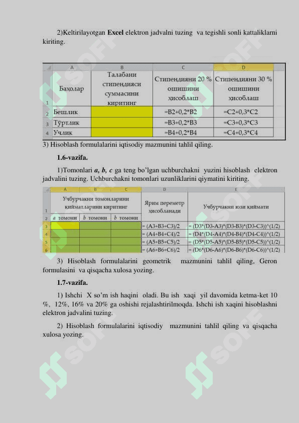 Elektron jadvallar MS Excelda iqtisodiy masalalarni yechish turli funksiyalarni qoʻllash maʼlumotlarni tanlash va saralash 4