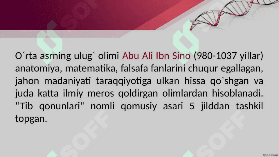Tibbiy  tayyorlov  fani 4