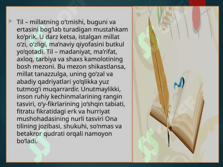 Oʻzbek tili 5