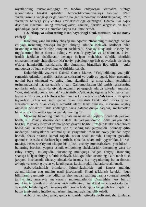 Mavzu: Mediasavodxonlik va axborot madaniyati evolyutsiyasi va uning jamiyatdagi ahamiyati 4