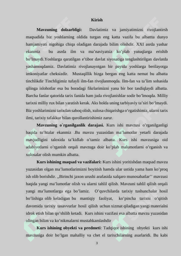 BIRINCHI JAXON URUSHI ARAFASIDA XALQARO MUNOSABATLAR 3