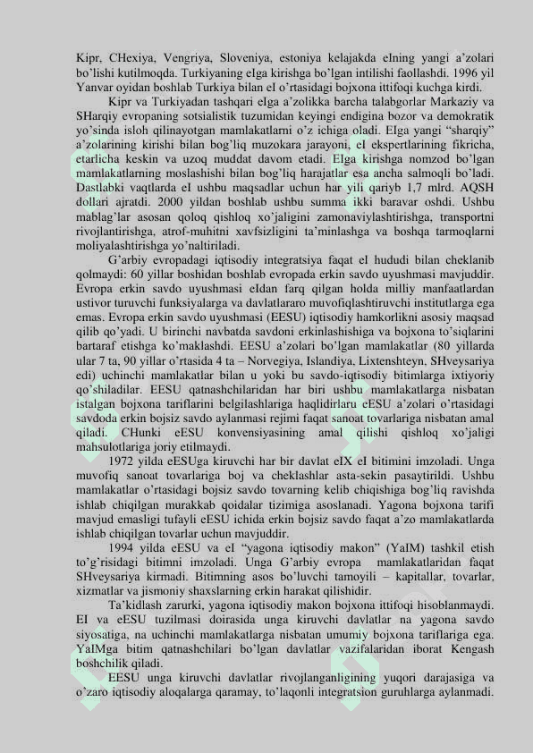 Globallashuv va xalqaro savdoning rivojlanish tendentsiyalari 3