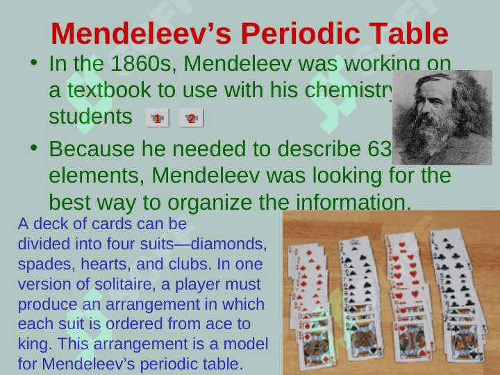 Mendeleev and his Periodic Table T.ppt 2