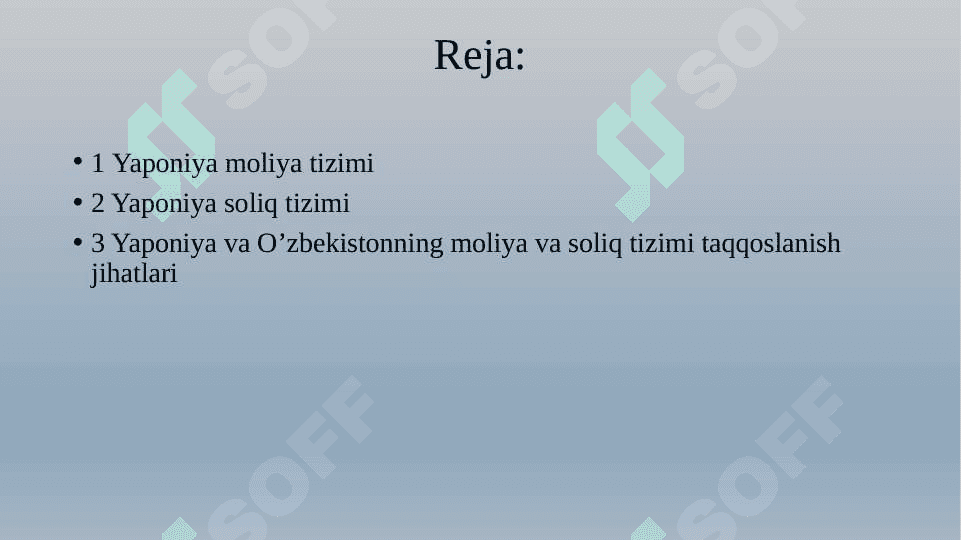 Yaponiya moliya va soliq tizimi 3