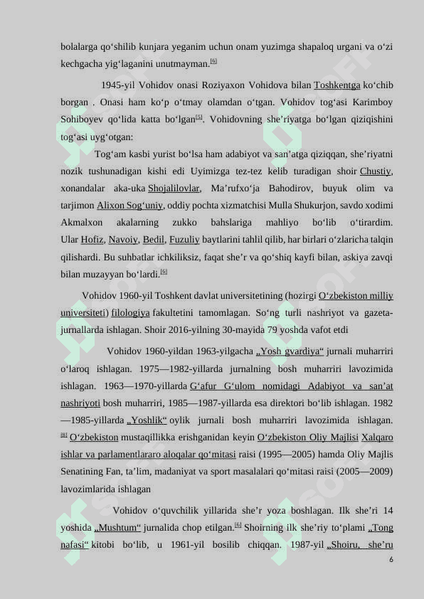 erkin vohidovning hayoti va ijodi 6