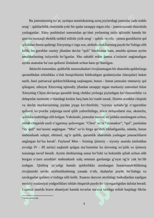 XITOYDA SIN VA XAN PODSHOLIKLARI 6