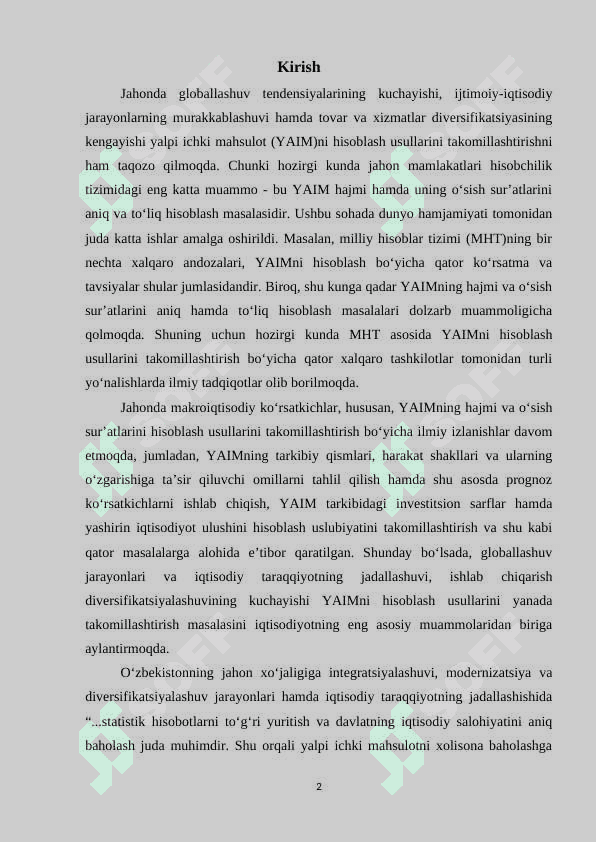 Milliy hisoblar tizimida Yalpi ichki mahsulot ko'rsatkichini hisoblash shartlari va usullari K.docx 2