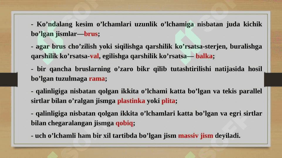Balka, rama va egri brus uchun ichki kuch epyuralarini qurish 2