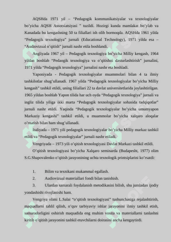PEDAGOGIK TEXNOLOGIYANING UMUMIY TUZILMASI 8