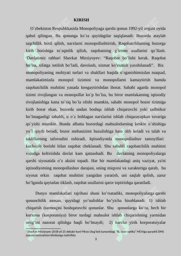 Monopoliyaning mohiyati va turlari 3