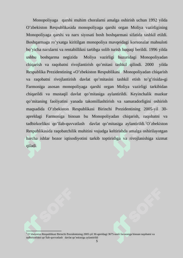 Monopoliyaning mohiyati va turlari 5