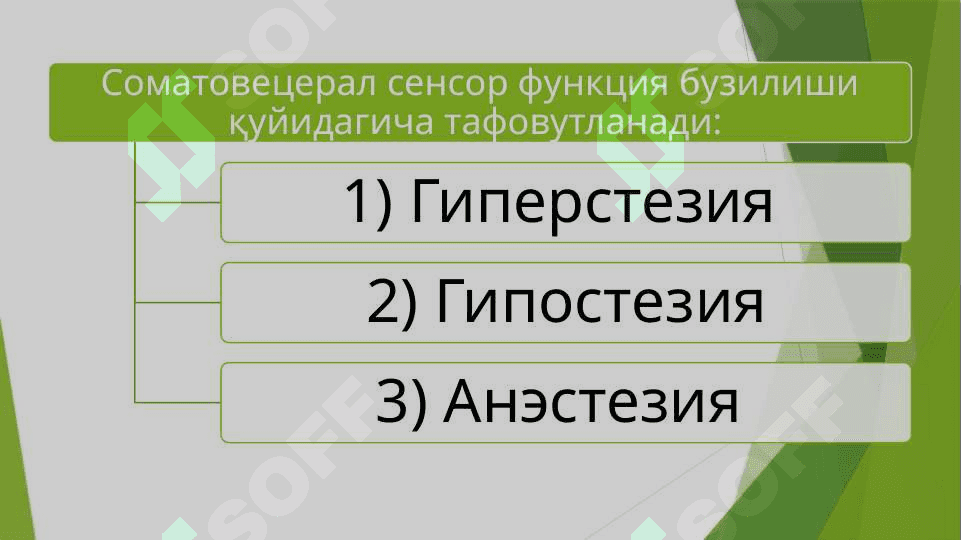 Нерв  тизимининг патофизиологияси 8