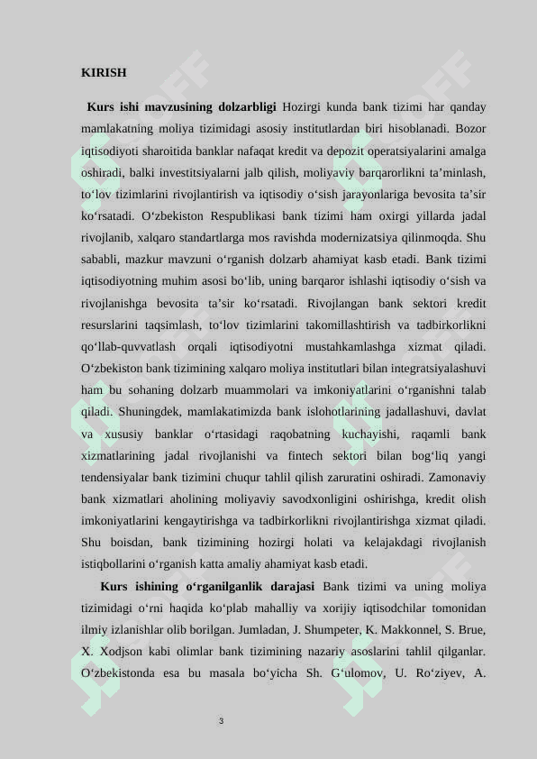 Bank tizimi - moliya tizimining asosiy tarkibiy qismi sifatida 3