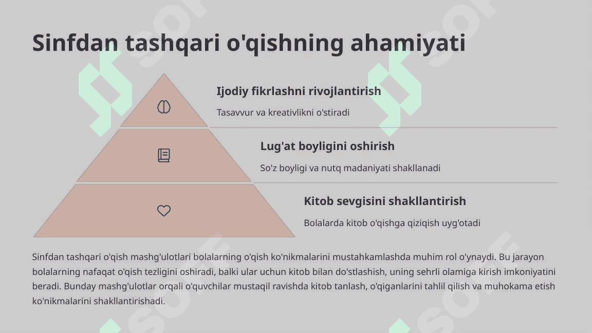 Savod o'rgatish davrida sinfdan tashqari o'qishni tashkil etish 2