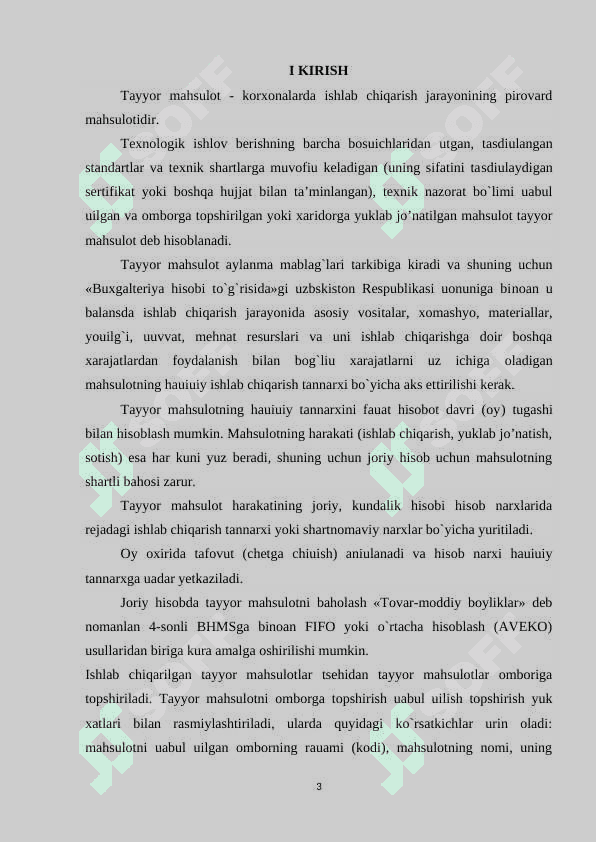ISHLAB CHIQARISH XARAJATLARI VA MAHSULOT TANNARXINI HISOBLASH 3