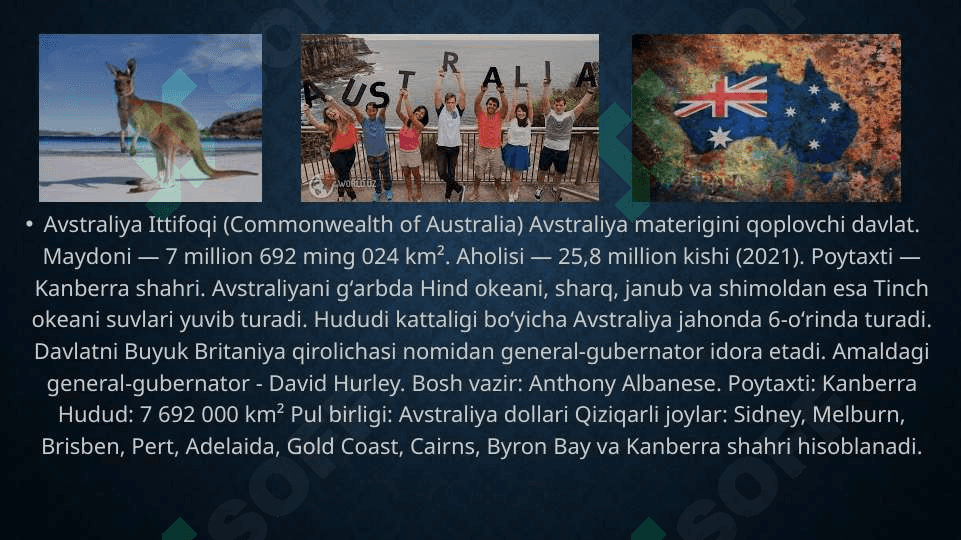 AVSTRALIYANING MOLIYA VA SOLIQ TIZIMI. 4