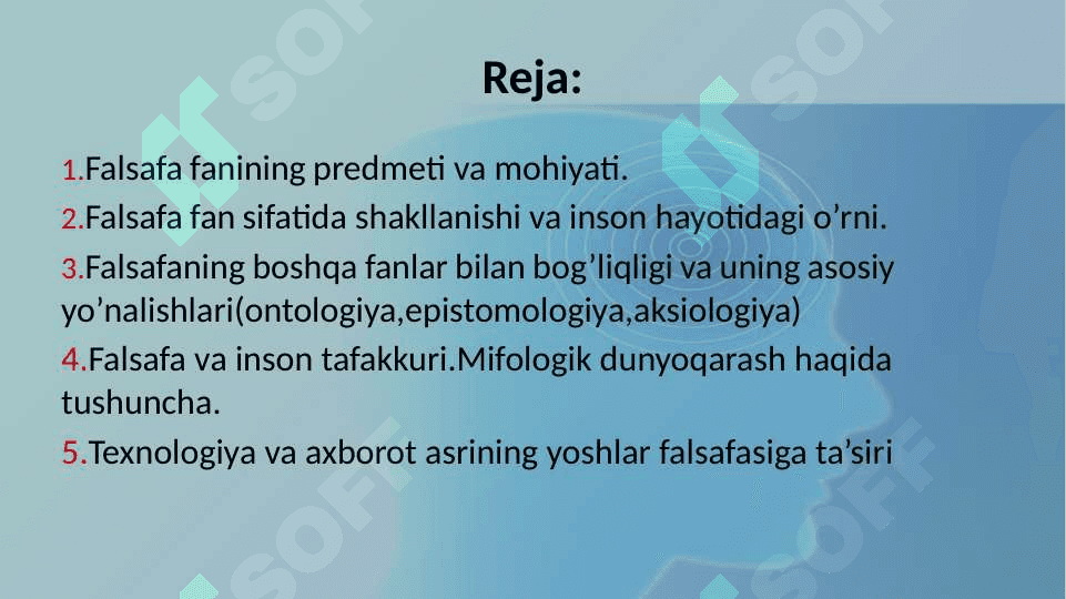 Falsafaning mohiyati va jamiyatdagi oʻrni 2