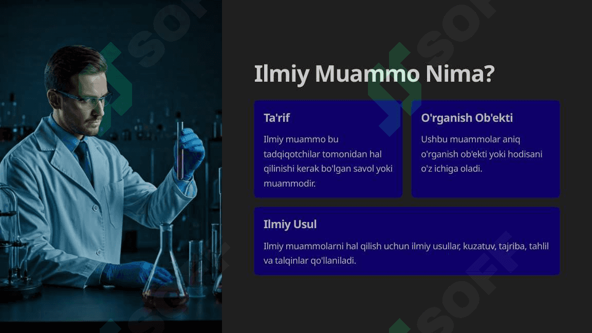 Ilmiy bilim shakllari. Ilmiy muammo. Ilmiy qonun. Ilmiy taxmin. Ilmiy nazariy. Ilmiy bashorat_1 3