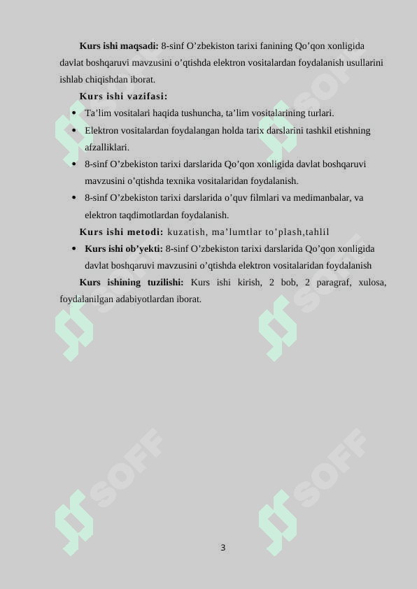 8- sinf O’zbekiston tarixi fanining Qo’qon xonligida davlat boshqaruvi mavzusini o’qitishda elektron vositalardan foydalanish usullari 3