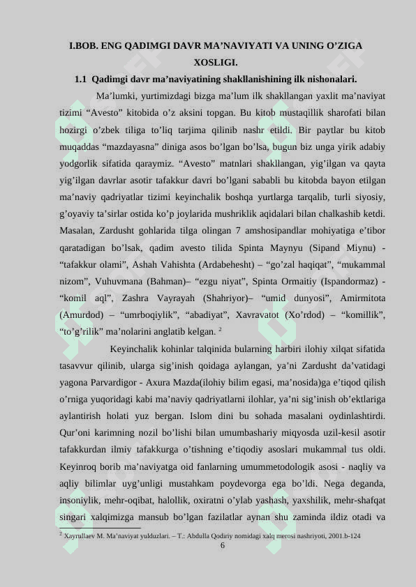 QADIMGI JAMIYATNING MA’NAVIY HAYOTI 6